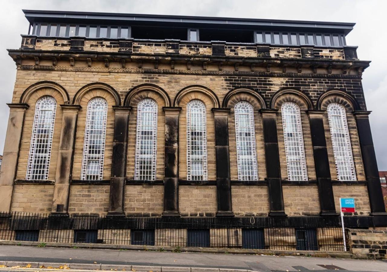 Lux Duplex Apartment 19Th Century Chapel Wakefield Centre المظهر الخارجي الصورة